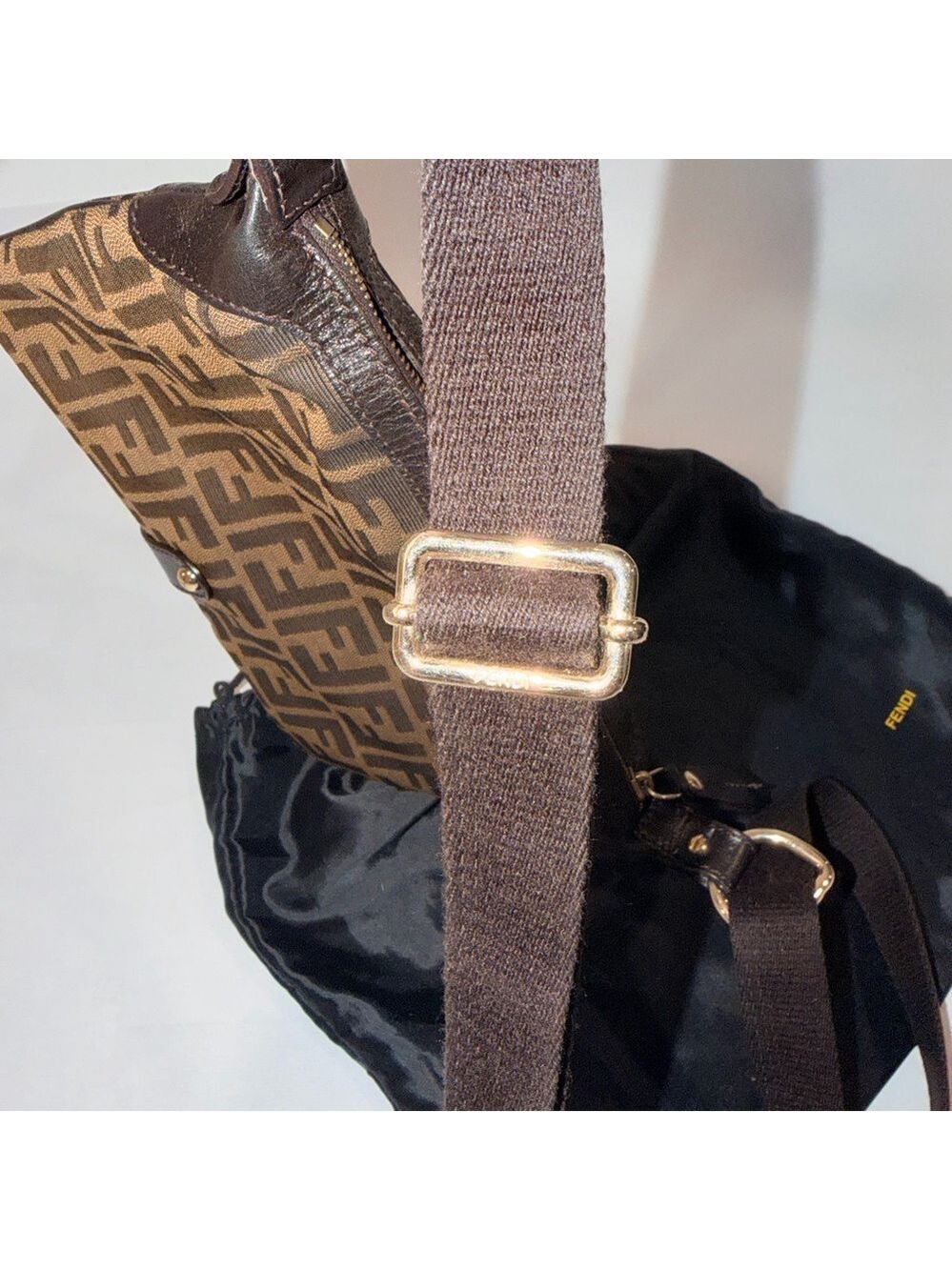 Fendi Chef Zip Crossbody Bag - Picture 3 of 7